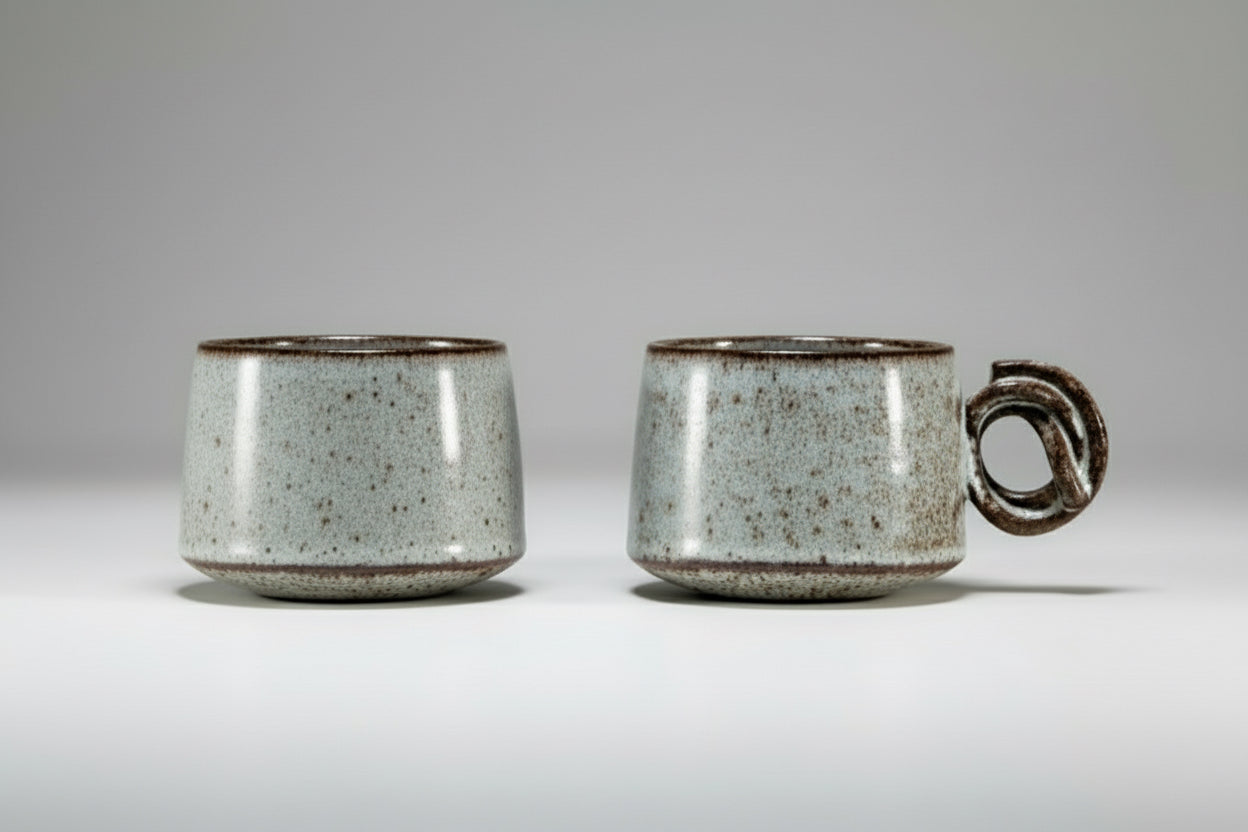 - White - Knot Ceramic Cup