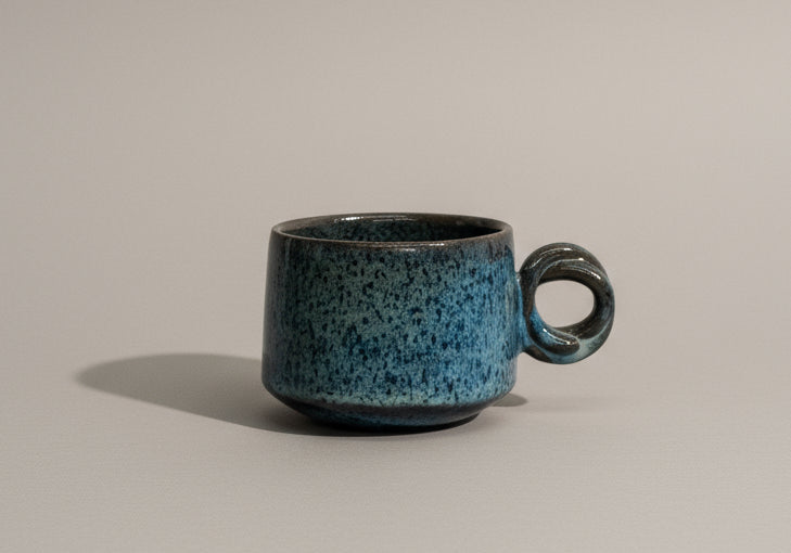 - Blue Cave - Knot Ceramic Cup