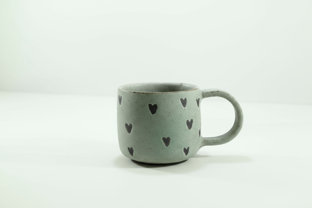 - Frozen Green - Hearts Mug
